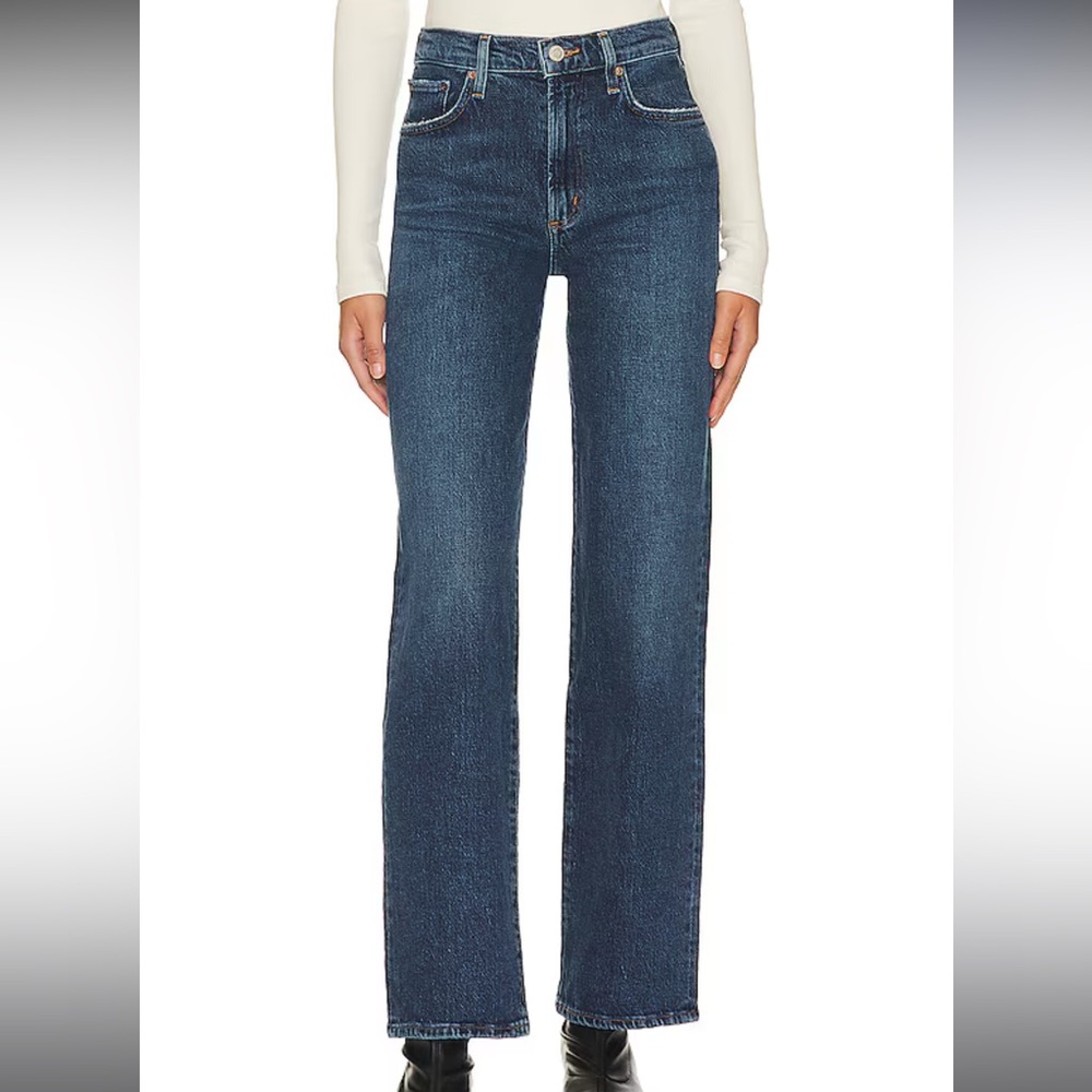 AGOLDE Harper Mid Rise Straight Tempo Size 27